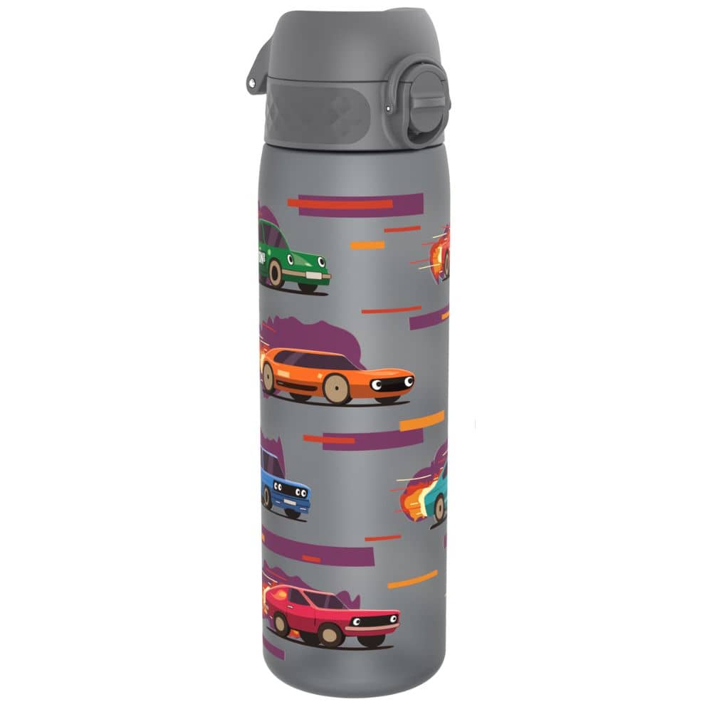 Dětská láhev na pití 500 ml ION8 - Závodní auta