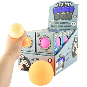 Stressball Fidget Toys – Věštecký antistresový míček Ano nebo Ne