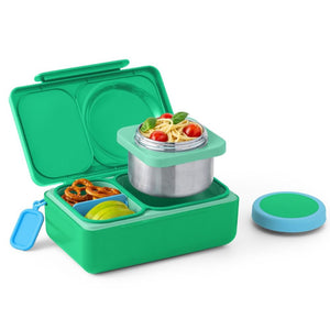 Lunchbox s termoboxem OmieBox Up - Jade Green
