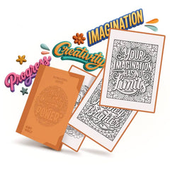 Náhradní karty – Kidydraw Pad – Inspirativní citáty (30 ks, od 10 let)