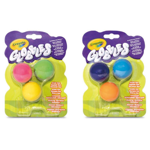 Antistresové míčky na házení bez špíny – Globbles (3 kusy)