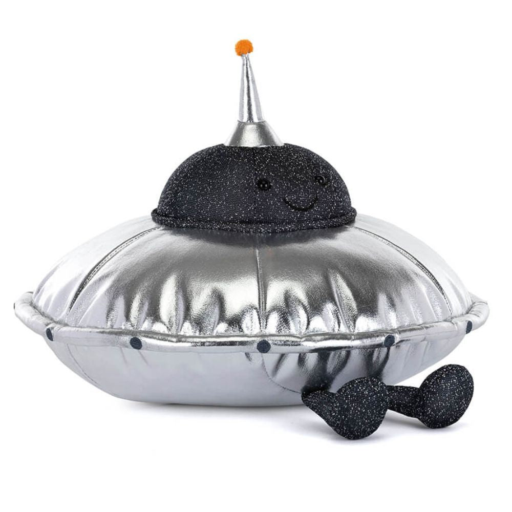 Plyšová hračka vesmírná loď - Amuseables Jellysaucer (25 cm)
