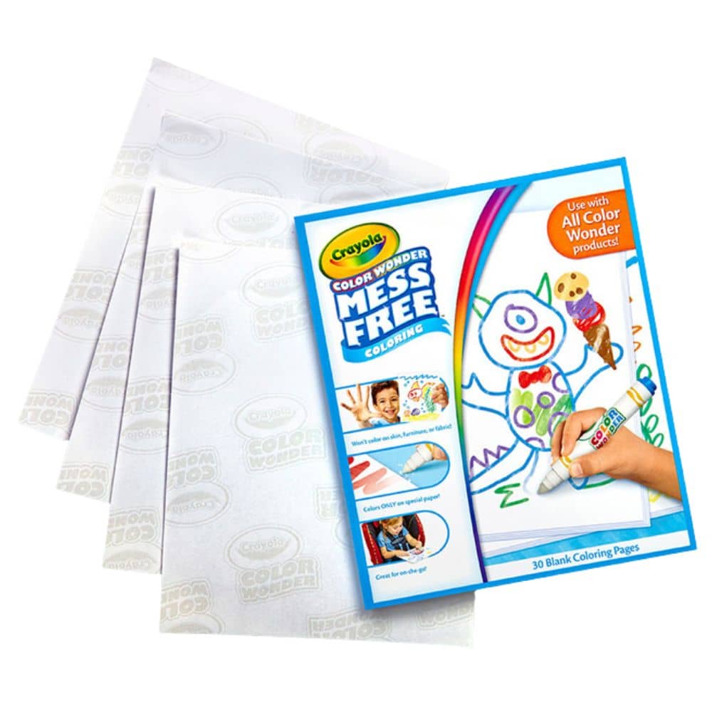 Kouzelný papír na malování pro fixy – Color Wonder bez nepořádku (3+)