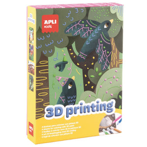 3D sada na malování Lesní zvířata – Kreativní sada