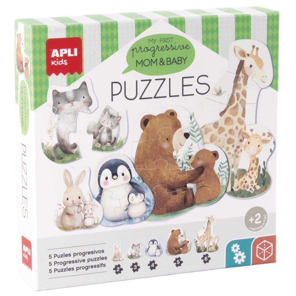Progresivní puzzle pro děti – My First Mama & Kind (2+)