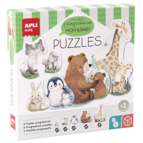 Progresivní puzzle pro děti – My First Mama & Kind (2+)