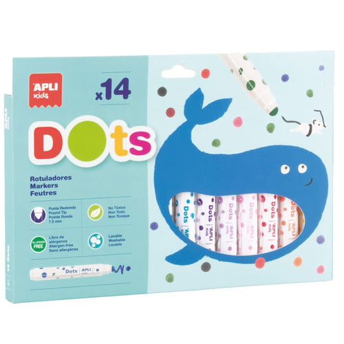 Tečkovací fixy pro děti – Dot Marker (14 barev)