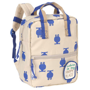 Dětský batoh Mini čtvercový – Happy Trails Frog