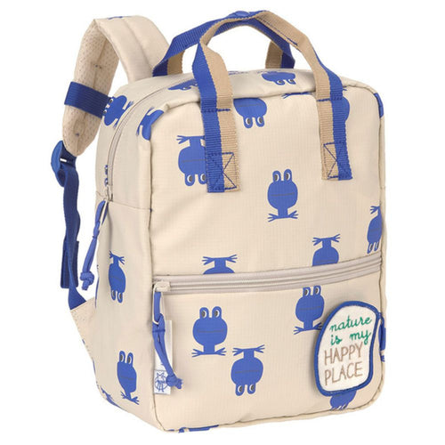 Dětský batoh Mini čtvercový – Happy Trails Frog