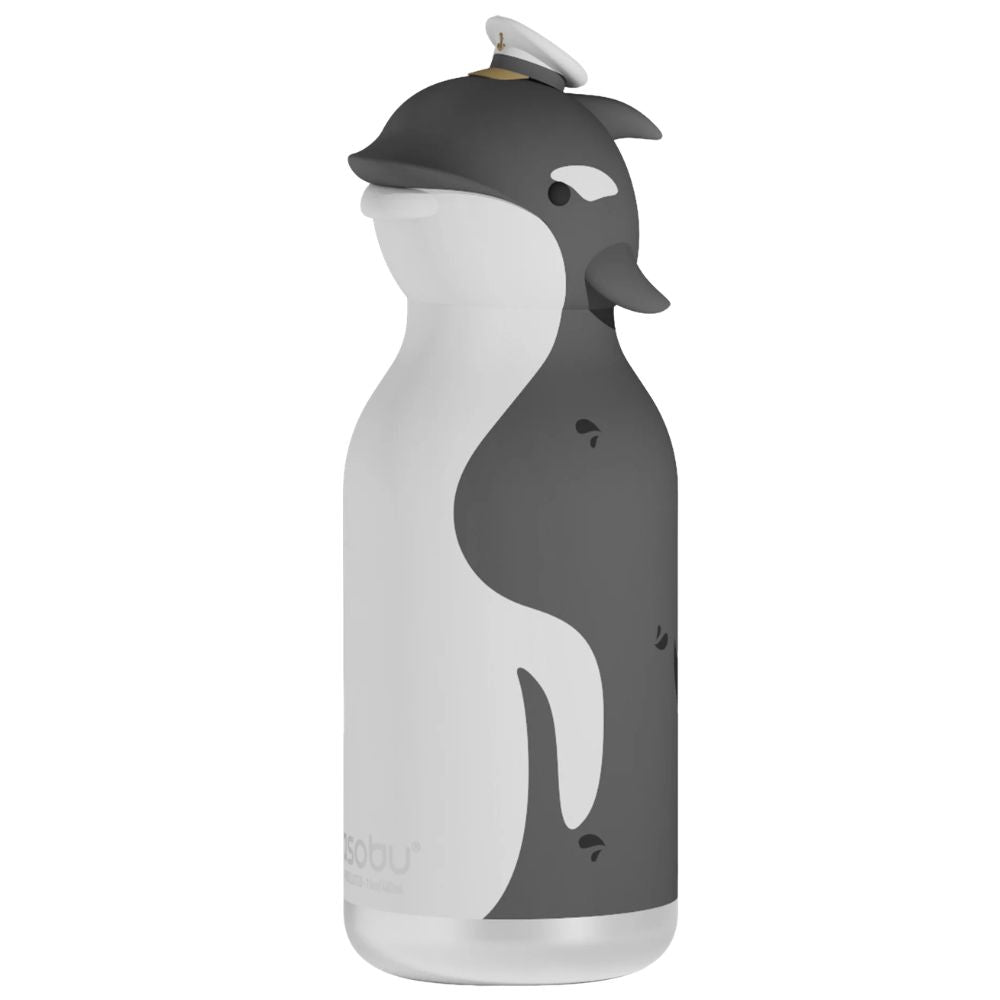 Termoska s brčkem Bestie – Velryba (460 ml)