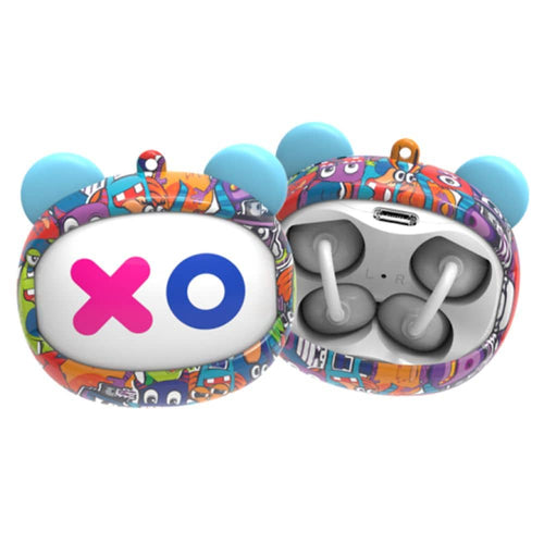 Sluchátka - GOAT Earbuds Graffiti Monsters (bezdrátová, s mikrofonem a pouzdrem)