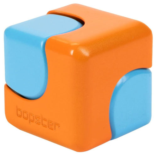 Zručnostní hračka - Fidget Cube Spinner – Neonoranžová/Neonmodrá