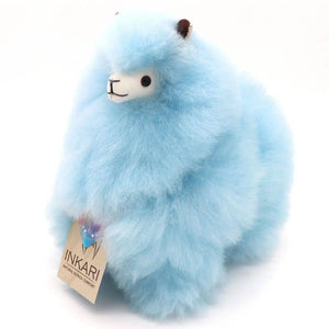 Plyšová hračka – Alpaka Rainbows, Baby Blue (23 cm)