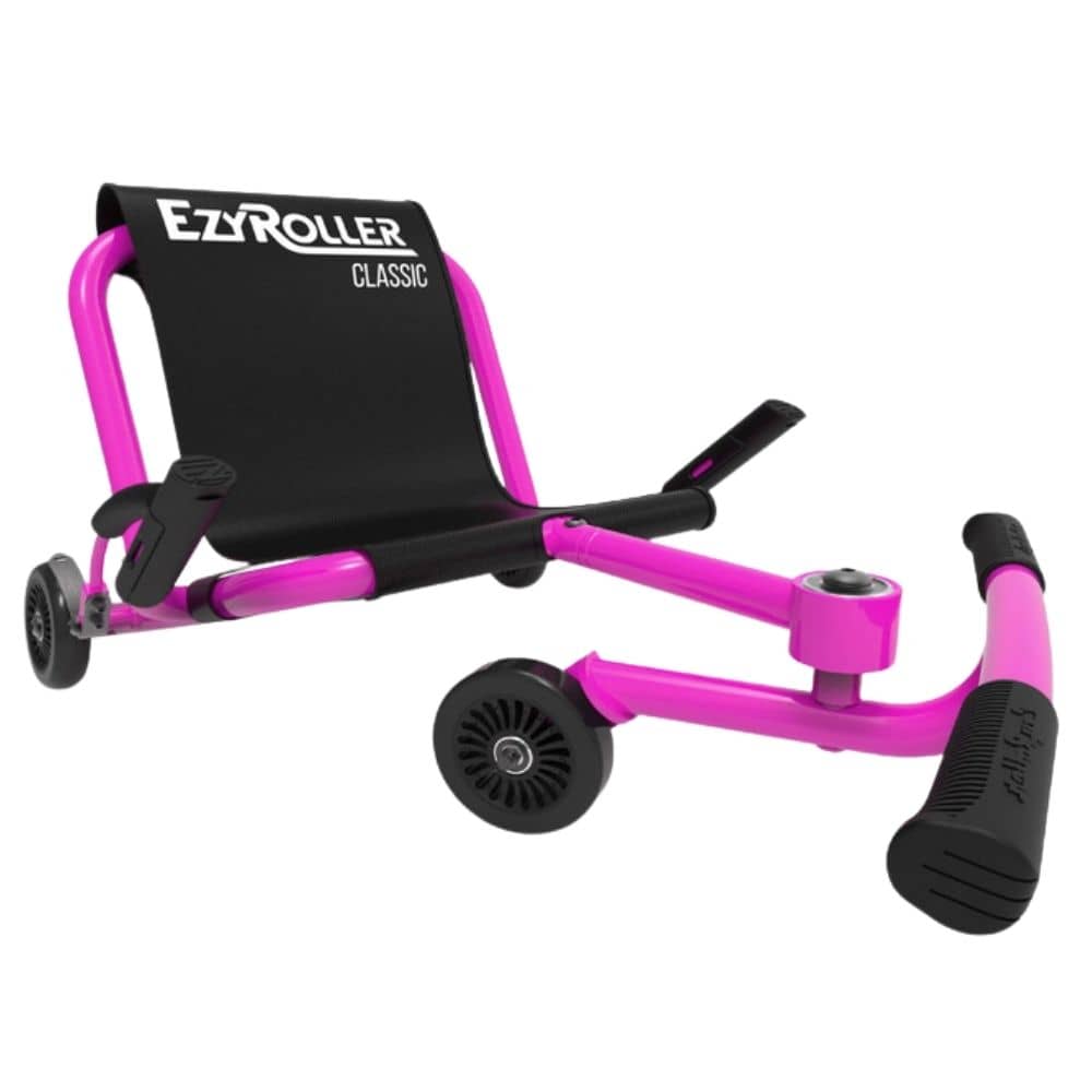 Dětské vozítko a sedací go-kart s pohonem nohou - Classic Pink (3-12 let)