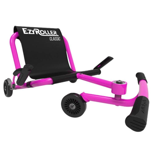 Dětské vozítko a sedací go-kart s pohonem nohou - Classic Pink (3-12 let)
