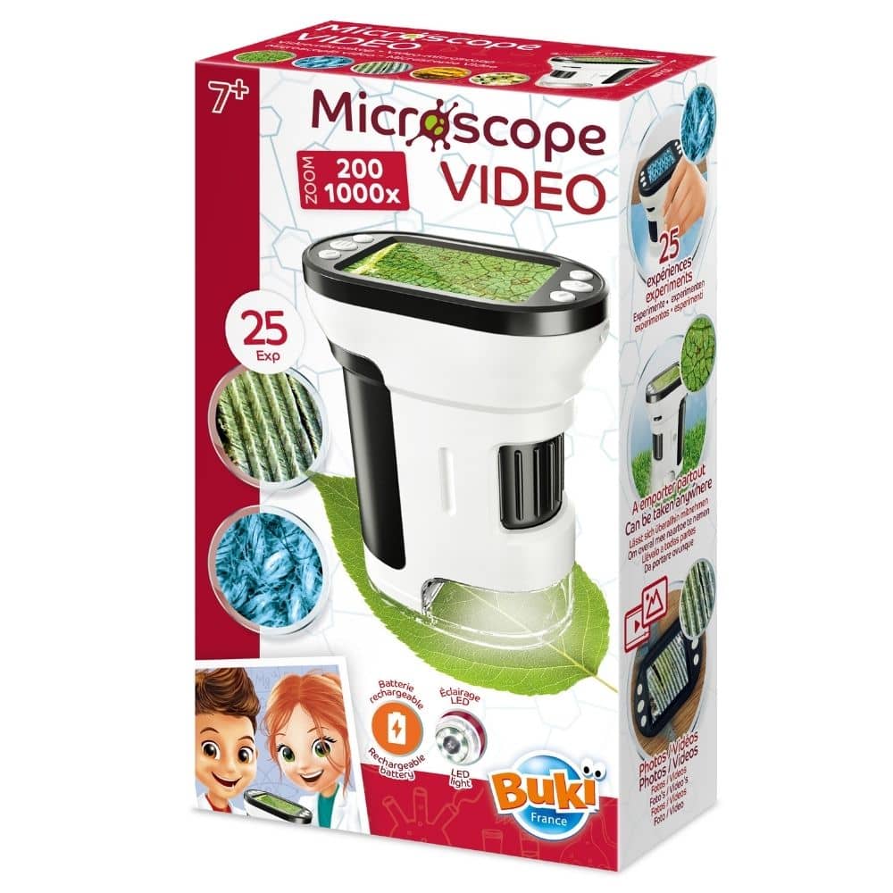 Videomikroskop - zvětšení 200x–1000x