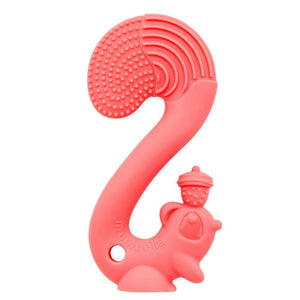 Kousací kroužek - Squirrel Red