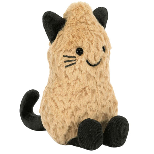 Plyšová hračka Veselý arašídový kocour (15 cm)