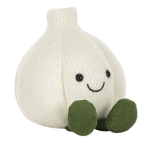 Plyšová hračka Veselý česnek (15 cm)
