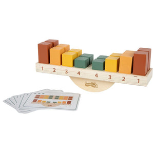 Montessori balanční hra - Equilibrium (16 dřevěných bloků)