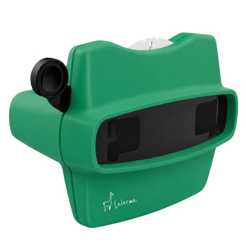 Retro 3D prohlížeč s prostorovým obrazovým efektem - Zelená