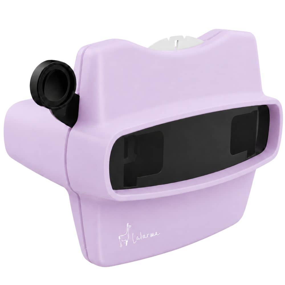 Retro 3D prohlížeč s prostorovým obrazovým efektem - Fialová