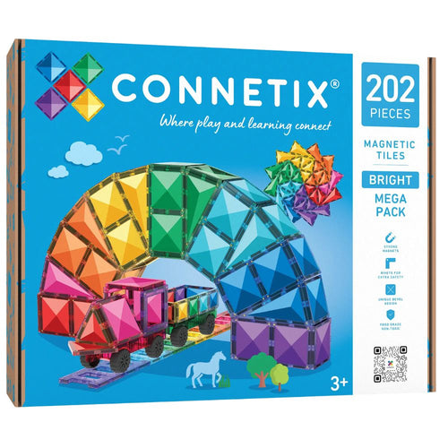 Magnetické stavebnice - Bright Mega Pack (202 dílů)
