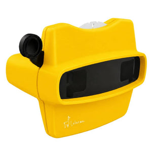 Retro 3D prohlížeč s prostorovým obrazovým efektem - Žlutá
