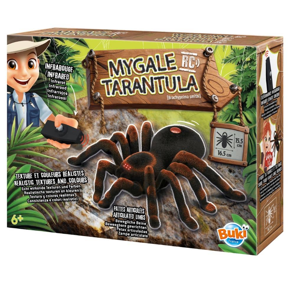 Dálkově ovládaná pavoučnice - RC tarantule červenokolená pavoučnice