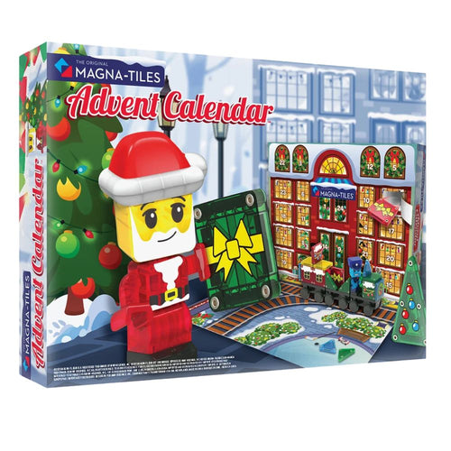 Magna-Tiles Adventskalender mit Magnetbausteinen - microMAGS, 34 Teile - Produktbild