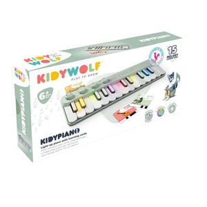 Kidywolf Kidypiano Lern-Keyboard mit Leuchttasten Grün