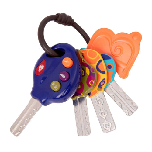 Hračka klíč od auta - Fun Keys, tmavě modrá