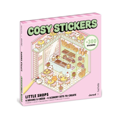 Verpackung Janod Cosy Stickers Little Shops