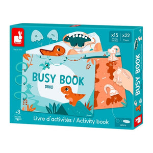 Aktivitní kniha - Busy Book Dinosauři (od 3 let)