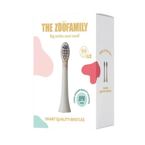 Ersatzbürstenköpfe Zoo Toothbrush von The Zoofamily in der Verpackung