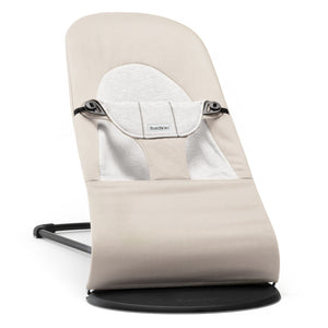 Dětské lehátko BALANCE SOFT – Béžový/Šedý Jersey