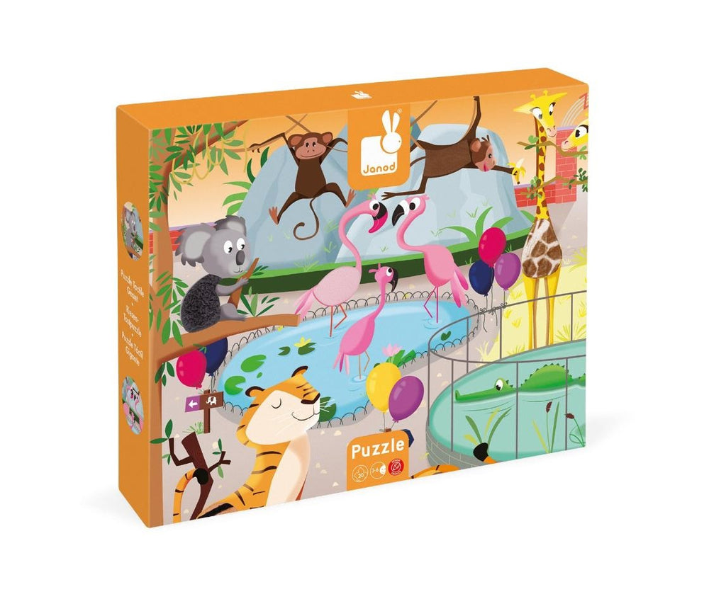 Sinnes-Puzzle – Ausflug in den Zoo - Tublu.de