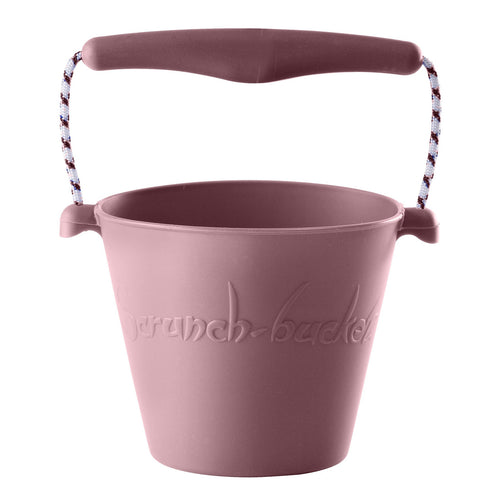Zusammenklappbarer Eimer für Wasser und Sand – Puderrosa - Tublu.de