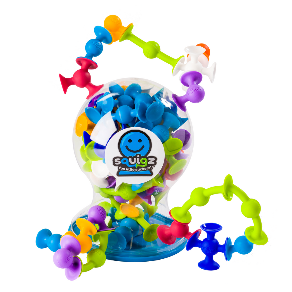 Saugnapf-Bausteine Squigz Delux 44 Teile - Tublu.de