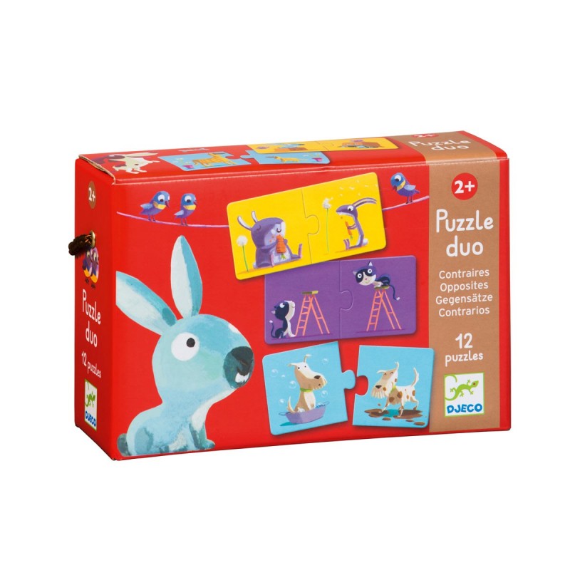 Duo-Puzzle für die Kleinsten – Gegensätze - Tublu.de