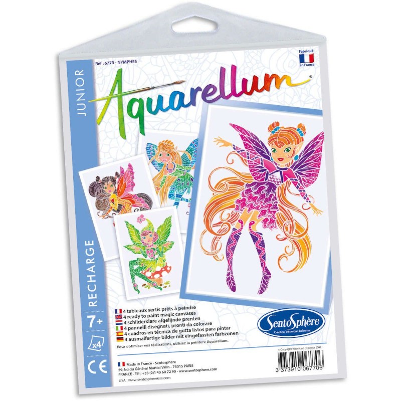 Tabulky Aquarellum – Nymfy