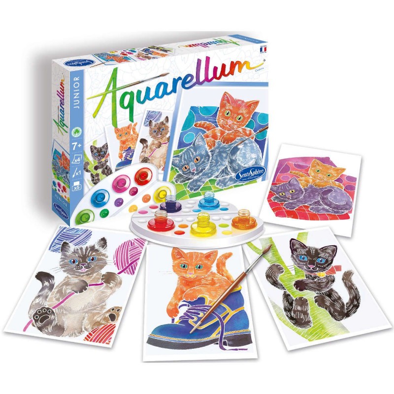 Malířská sada Aquarellum Junior – Koťata