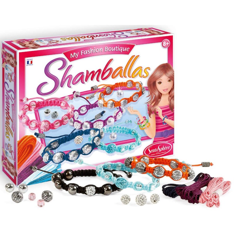Sada na výrobu náramků Shamballa