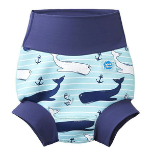 Pleny na plavání Happy Nappy 12–24 měsíců Velryby (XL)