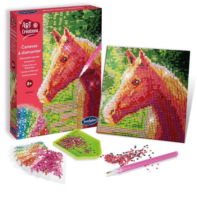 Kreativní sada s diamanty – Kůň