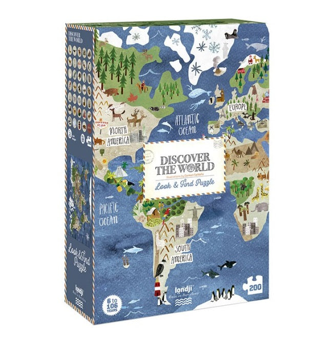 Lernpuzzle mit Spiel – Entdecke die Welt - Tublu.de
