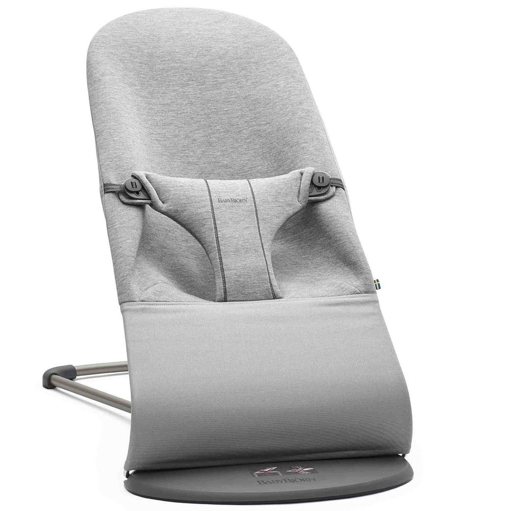 Dětské lehátko BLISS 3D – Světle šedý Jersey