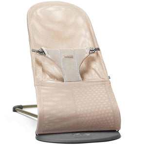 Dětské lehátko BLISS MESH – Perlově růžové