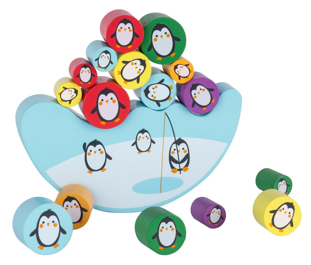 Geschicklichkeitsspiel – Balancierende Pinguine - Tublu.de