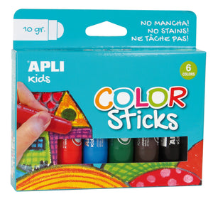 Farben in Stiftform – 6 Farben - Tublu.de